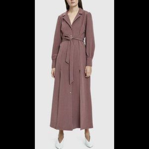 Farrow Luna Striped Maxi Dress Large